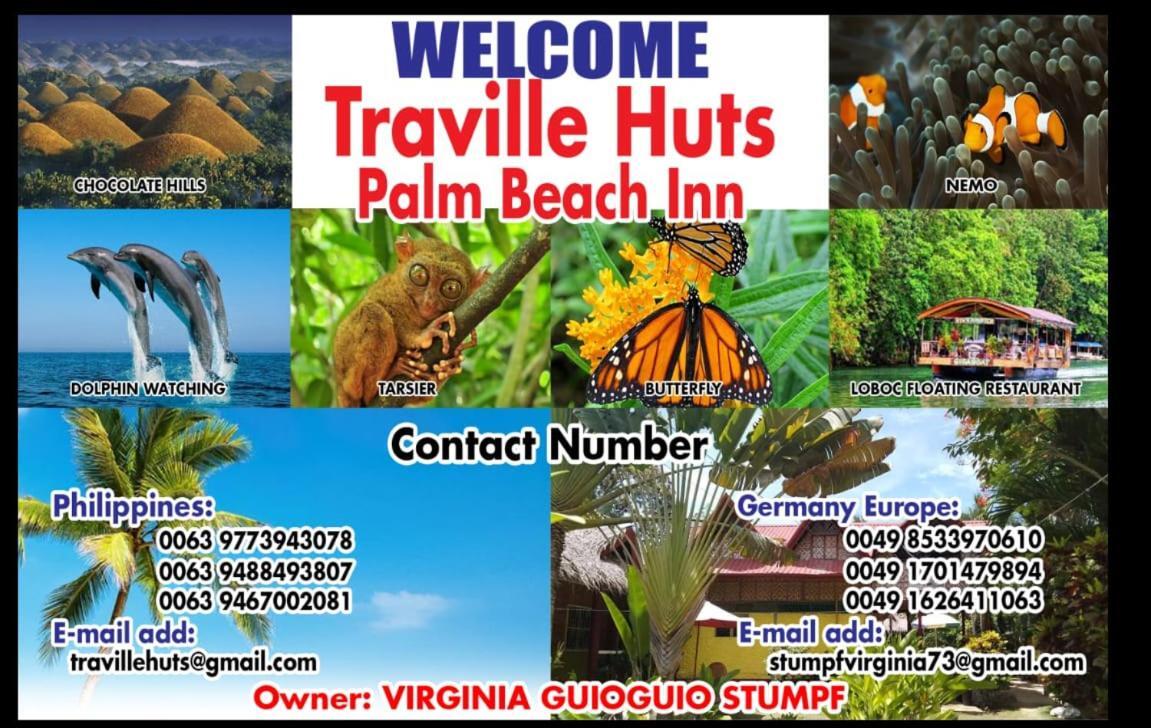 Traville Huts Palm Beach Inn بنغلاو المظهر الخارجي الصورة